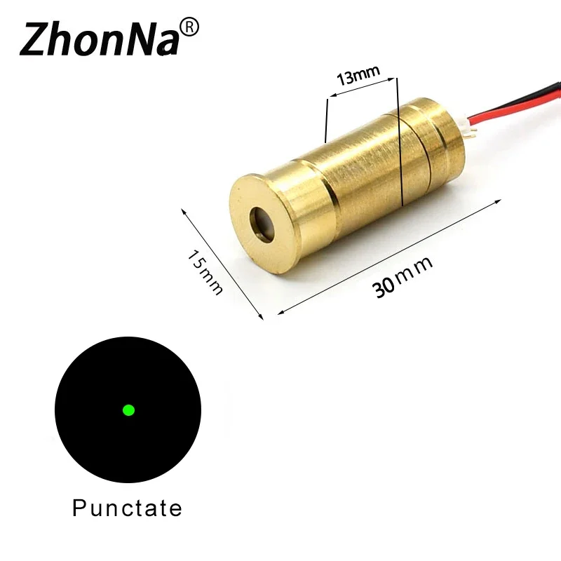 532nm45 Green line Laser Module DC3-5VHorizontal Cross is Optional for WoodStone Cutting Positioning Line Factory Direct Sales