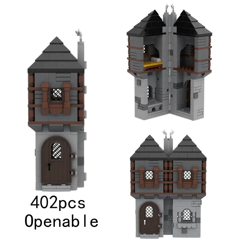 

Spot MOC-228671 Средневековый дом 187557, замок 203816, средневековый дом, сборка мелких частиц, строительные блоки, образовательная игрушечная модель