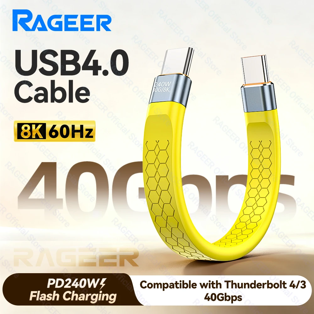 Rageer 240W USB4 40…
