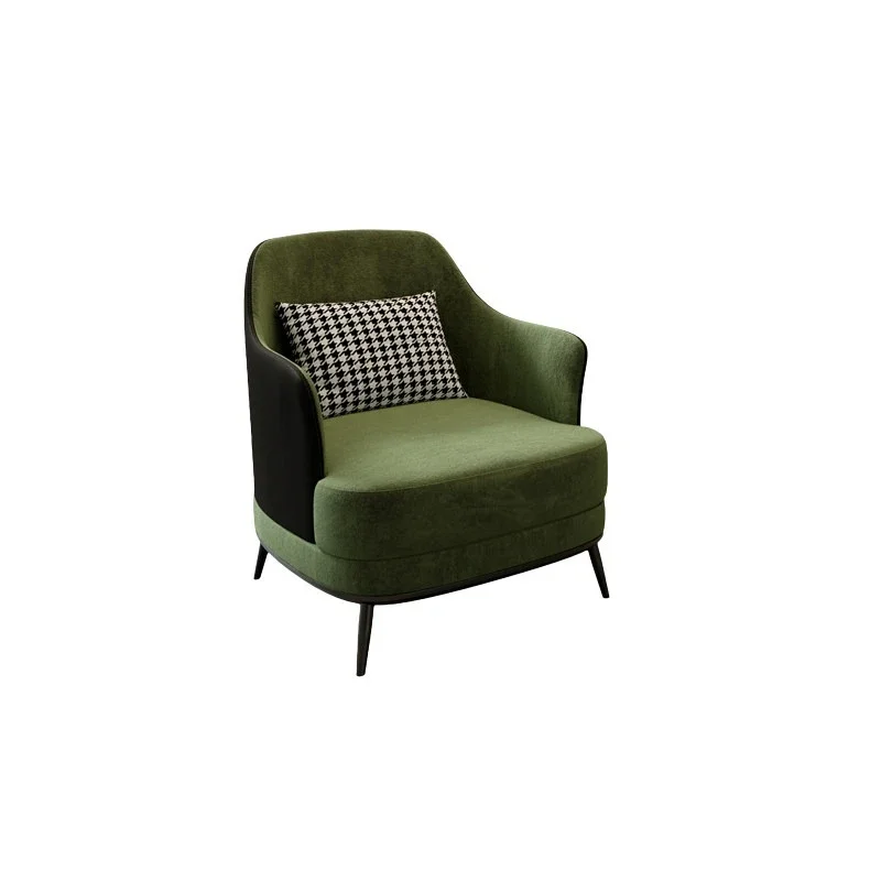 Simple living room bedroom single chair casual sofa chair, designer single sofa chair