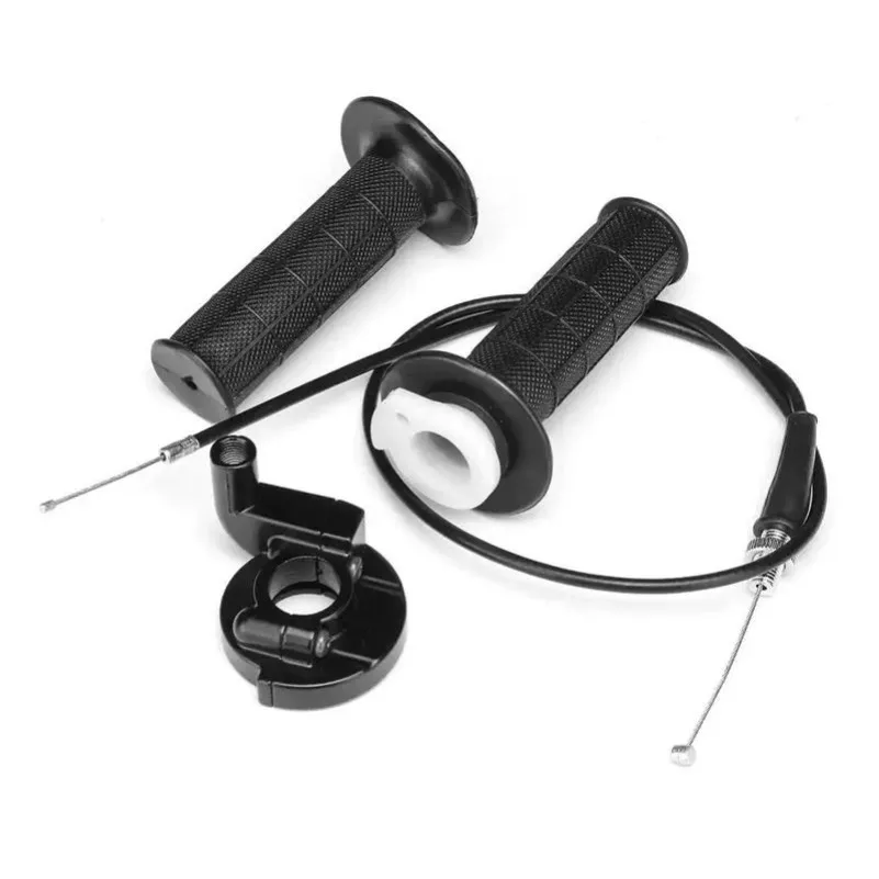 110-250CC ATV Throttle Handle Assembly Off Road Motorcycle Accelerator Grip Cable Kit Refueling Control Parts Accessories