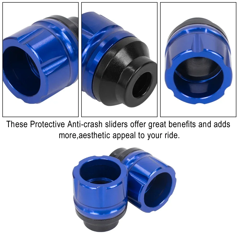 العالمي سبائك الألومنيوم المنزلق كأس تحطم حامي ل صفر ل Kugoo سكوتر كهربائي المنزلق الكؤوس مكافحة تحطم حماية أجزاء