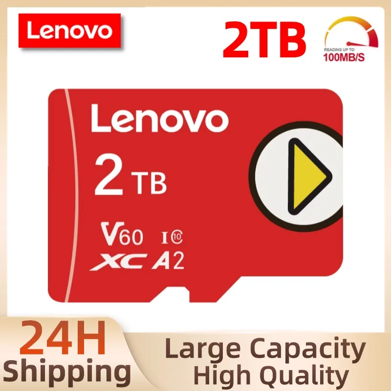 Micro TF SD карта Lenovo 1 ТБ, 512 ГБ, класс 10, высокоскоростная TF-карта V60, 256 ГБ, 128 ГБ, стандартная SD-карта для игр Nintendo Switch