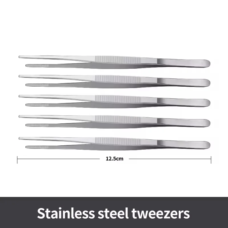 Pinzas de cabeza redonda de acero inoxidable, abrazadera resistente al yodo para mantenimiento, herramientas de reparación de belleza, diseño de paisaje Circular