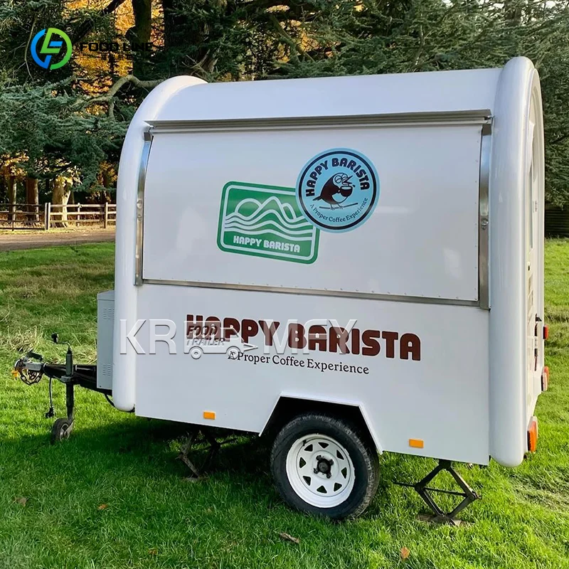 

China Mobile Food Truck Dining Car Food Trailer for Europe Vendors Hot Dog Food Cart