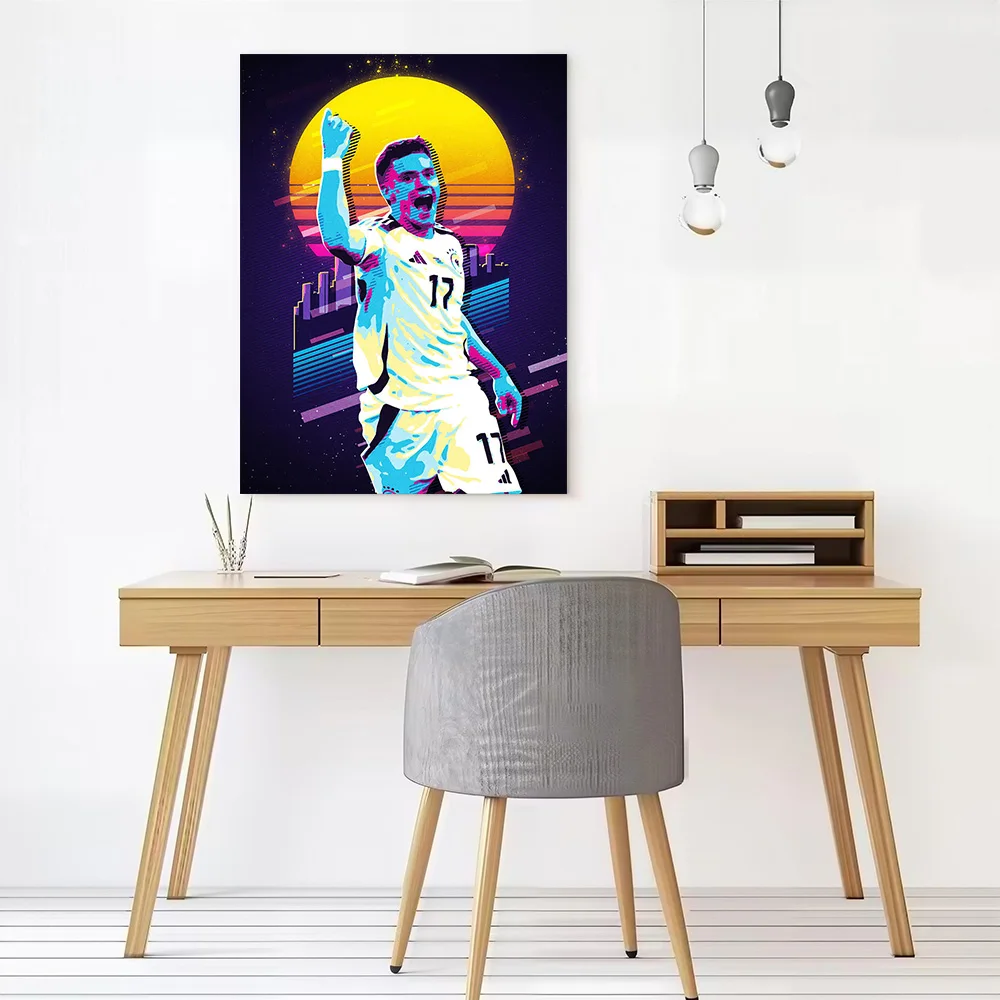 Florian Wirtz Canvas Poster Customizable Pictures Wall Art Canvas Painting for Home and Decoration Living Room Wand Deko Arts