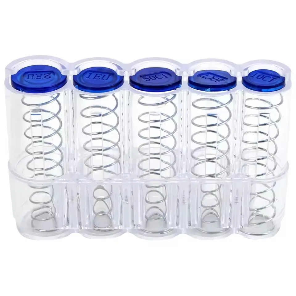 New Hidden Safe Coin Collector Portable 5 Slots Euro Coin Holder Dispenser Fanny Pack Cash Receipt Waist Wallet Waiter's Driver