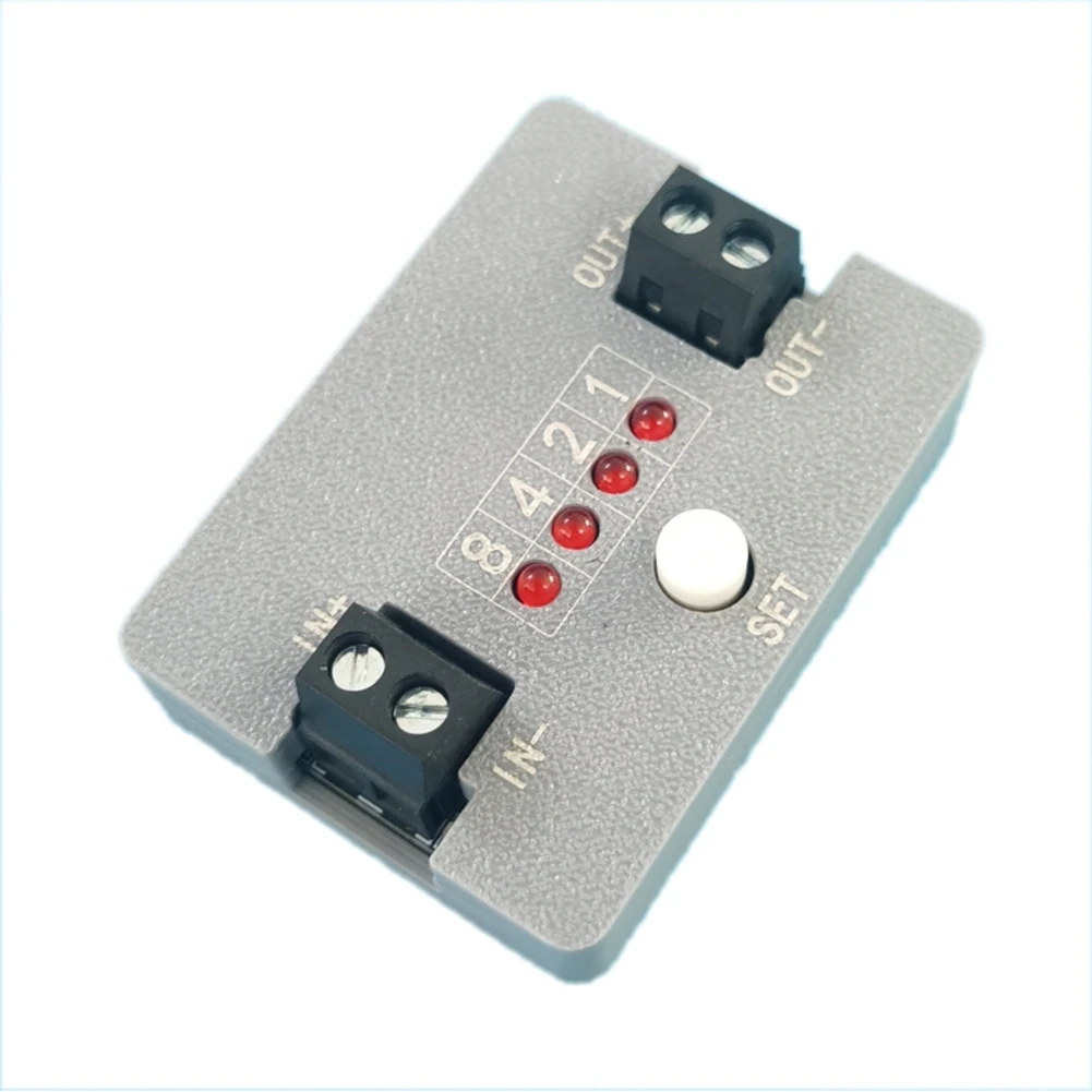 A99E-Car Modification Vibration Alarm Module Adjustable Shuts Off Time 0-15 Minutes DIY Output Module