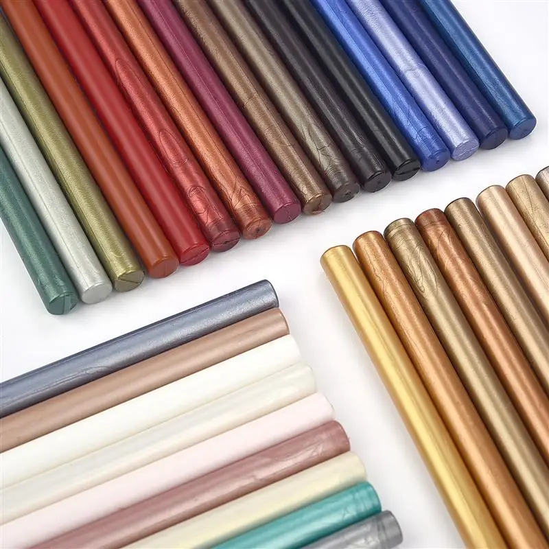 Seal Wax Sticks For Melting Glue Gun Sealing Wax Sticks Wedding Party Invitation Sealing Wax For Fashion Gift Decoration