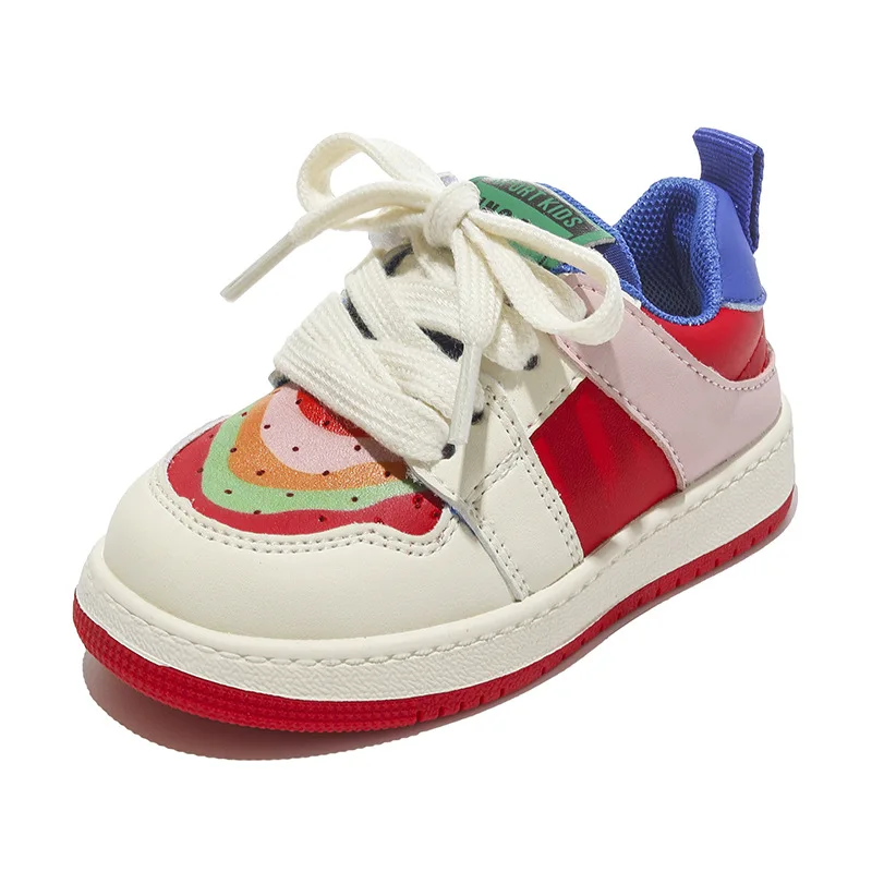 Scarpe sportive per bambini per ragazzi Sneaker traspirante scarpe da corsa leggere con suola morbida Comfort studenti che camminano scarpe Casual