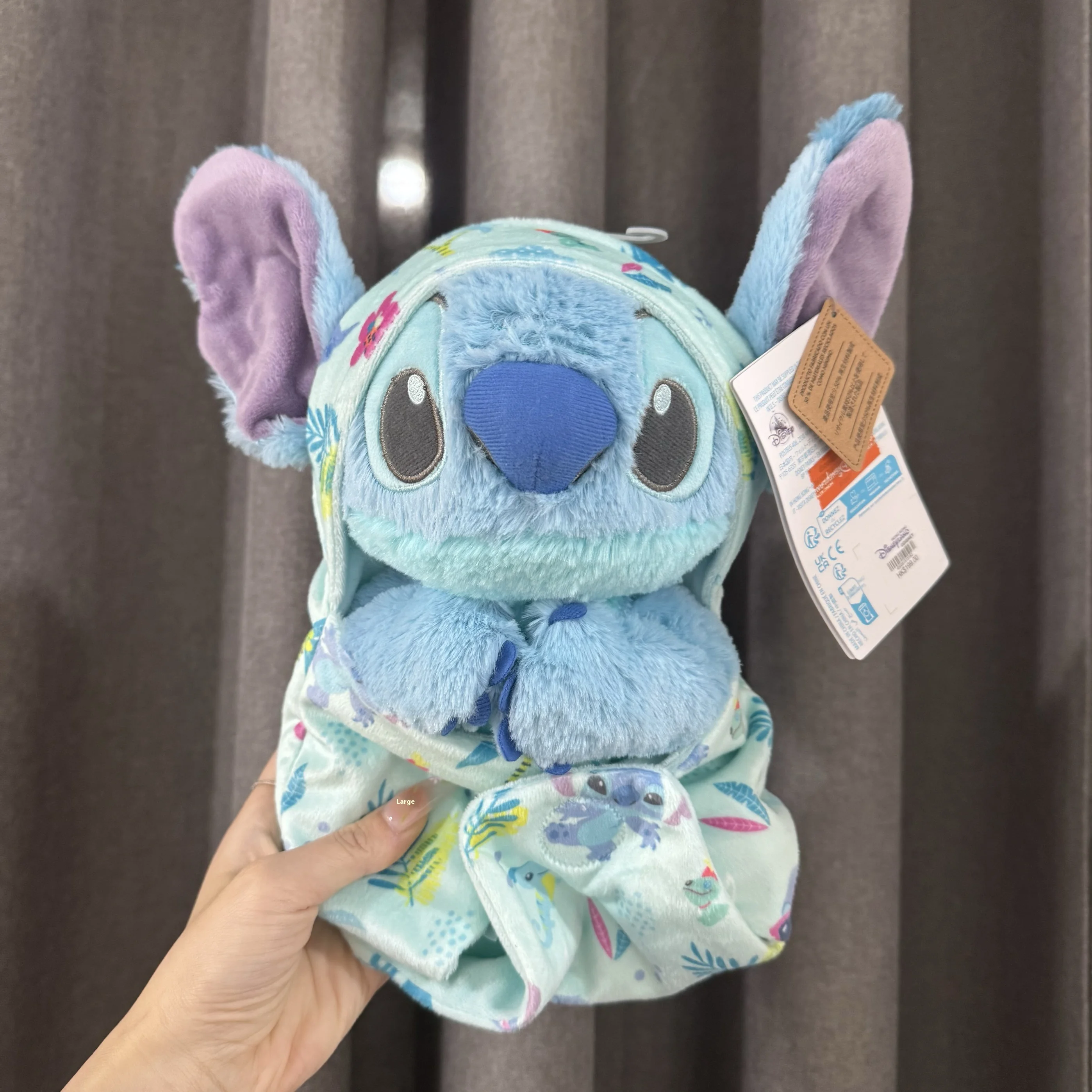 Disney Stitch Cute Baby Plush Doll Work Paerner Angel Titch Baby Soft Comfortable Bedhead Pillow Kawaii Anime Doll Birthday Gift