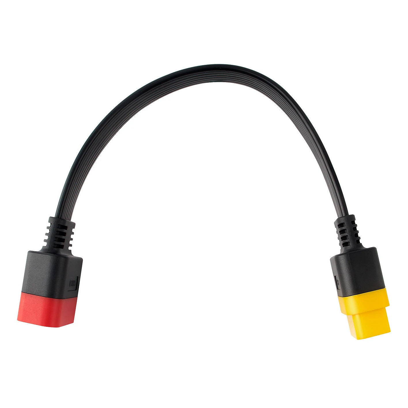 Macho para fêmea OBD Cabo de Extensão Conector, 16Pin, 36cm Main, OBD2, Lançamento X431 V, Easydiag 3.0, Mdiag, Golo, Novo