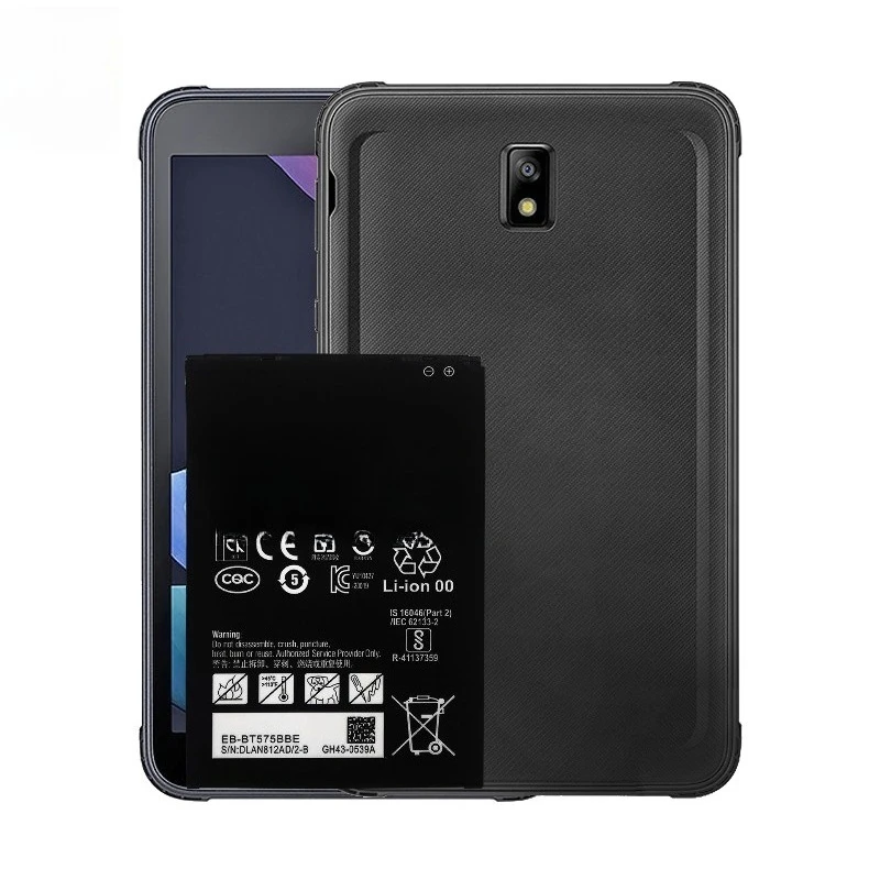 Nouveau 5050mAh EB-BT575BBE pour Galaxy Tab Active 3 SM-T570 SM-T575 GH43-05039A Batteries de téléphone portable + outils