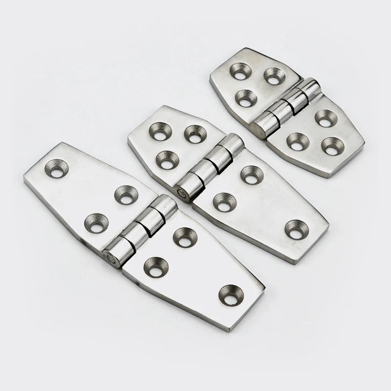 Outdoor Stainless Steel Furniture Hinges Door Subsidiary Materials House Tool Folding Flap 304 Stainless Steel Thickened Fitting