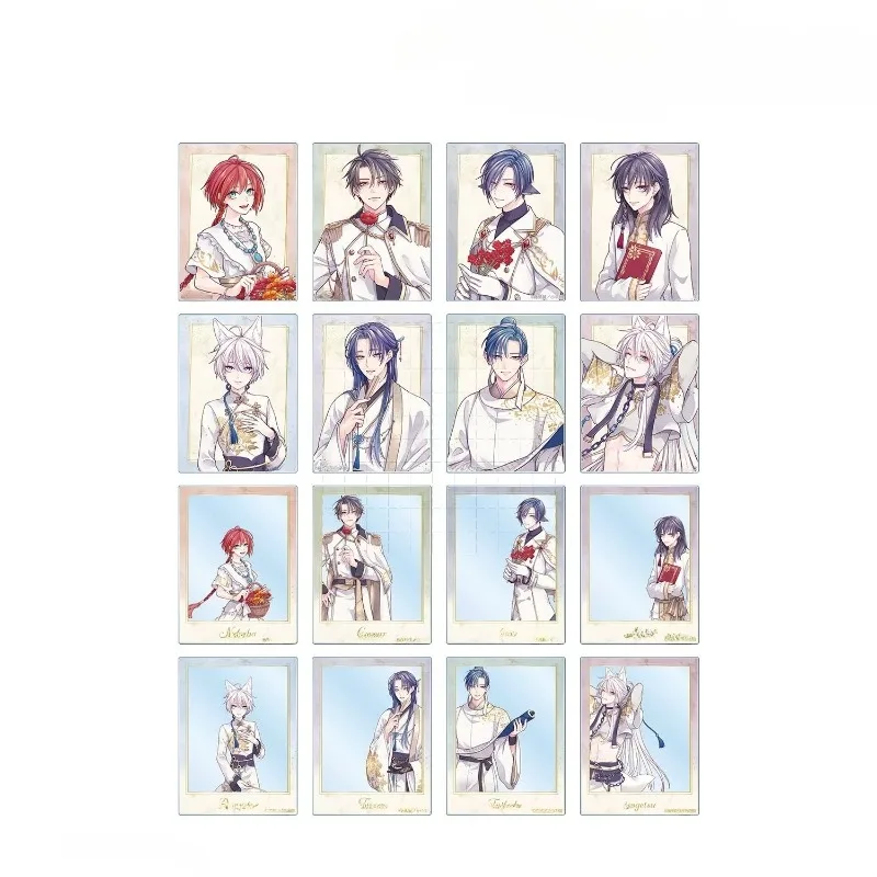 

Asha Tianyao Anime Peripheral Acrylic Standing Card Keychain Toy Figures for Gift