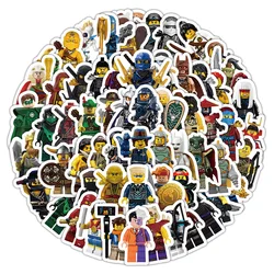100pcs Cartoon Ninja Children's Skateboard Refrigerator Computer Luggage Waterproof Sticker