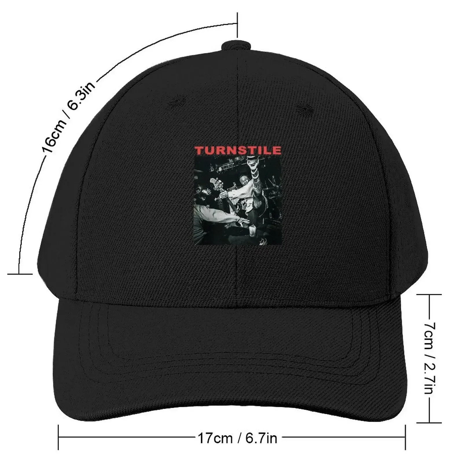 Turnstile american hardcore punk band Baseball Cap Military Cap Man birthday For Men Women's