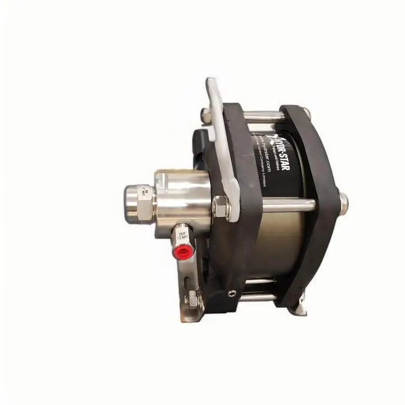 

HYDRSTAR Заводская поставка Жидкостный поршневой насос высокого давления с воздушным приводом 1600 фунтов на квадратный дюйм Макс. рабочее давление 316SS Смоченные детали