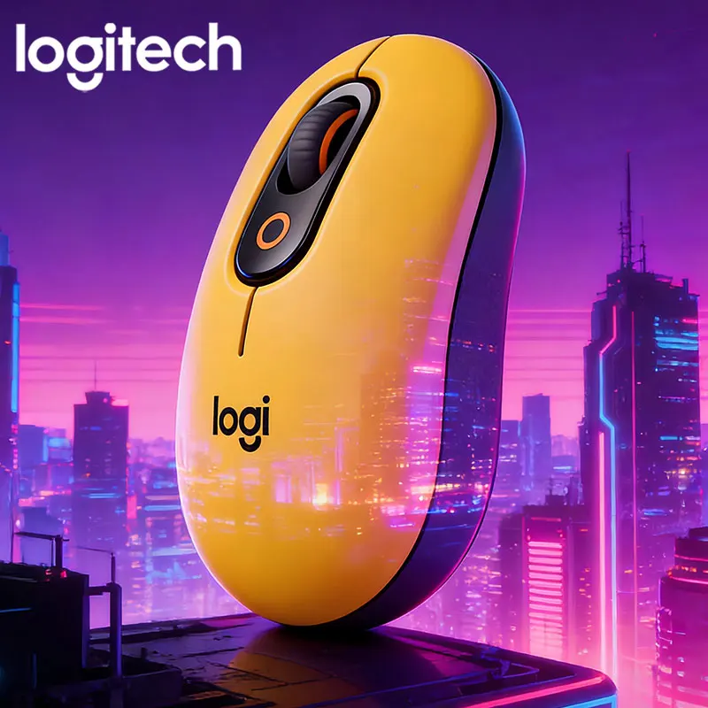 

Беспроводная мышь Logitech M350pop, компактная, с двумя режимами работы, бесшумная, совместима с планшетами и ноутбуками.
