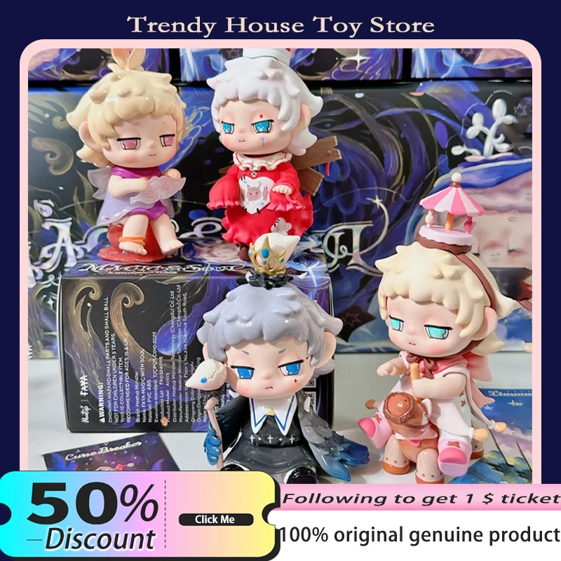 

Heyone Faya Magic Soul Series Blind Box Faya V3 Action Figure Kawaii Caixa Dolls Mystery Box Desktop Ornaments kids BirthdayGift
