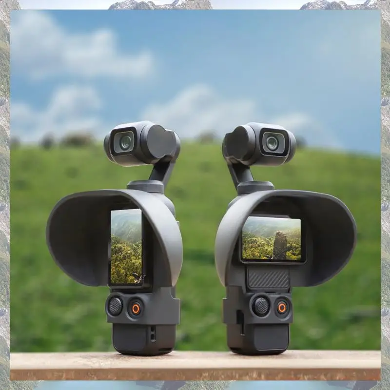 2025 جديد-SUNNYLIFE لـ Osmo Pocket3 غطاء شاشة Pocket3 حجب الضوء ظلة متعددة الوظائف رؤساء استبدال ملحقات الكاميرا