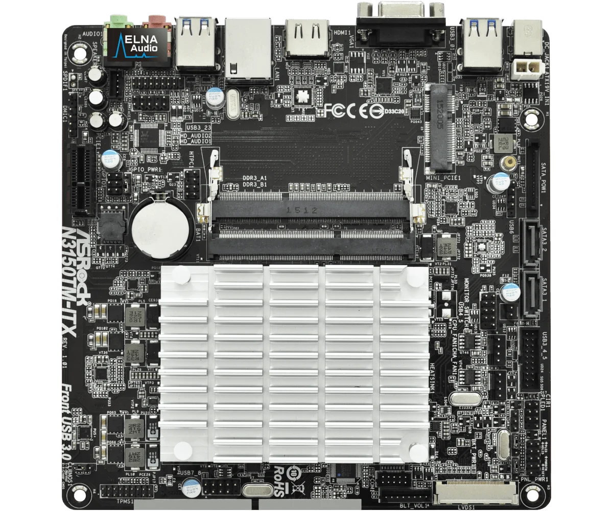 

Материнская плата ASROCK N3150TM-ITX Intel Quad-Core N3150 DDR3 16 ГБ USB3.0 2 × SATA III HDMI Mini-ITX Материнская плата