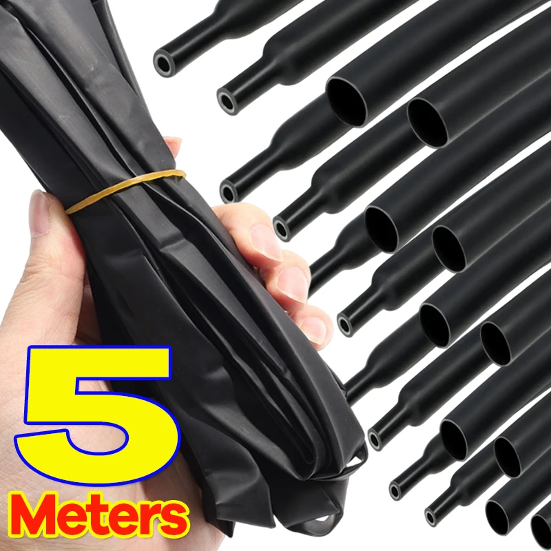 

Термоусадочная трубка 2:1 для защиты морских проводов и кабелей, промышленная клейкая изоляция для соединения проводов, 4/6/8 мм