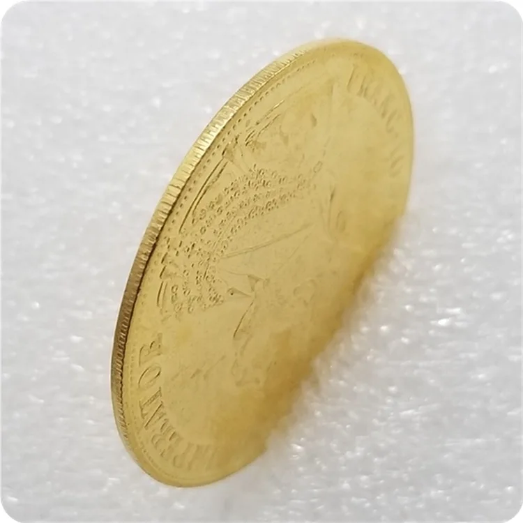 Austria 1877 1890 1894 1915 Gold Silver Dollars Collectibles Coin Home Decoration Craft Silver Coins Desktop Ornament Gifts