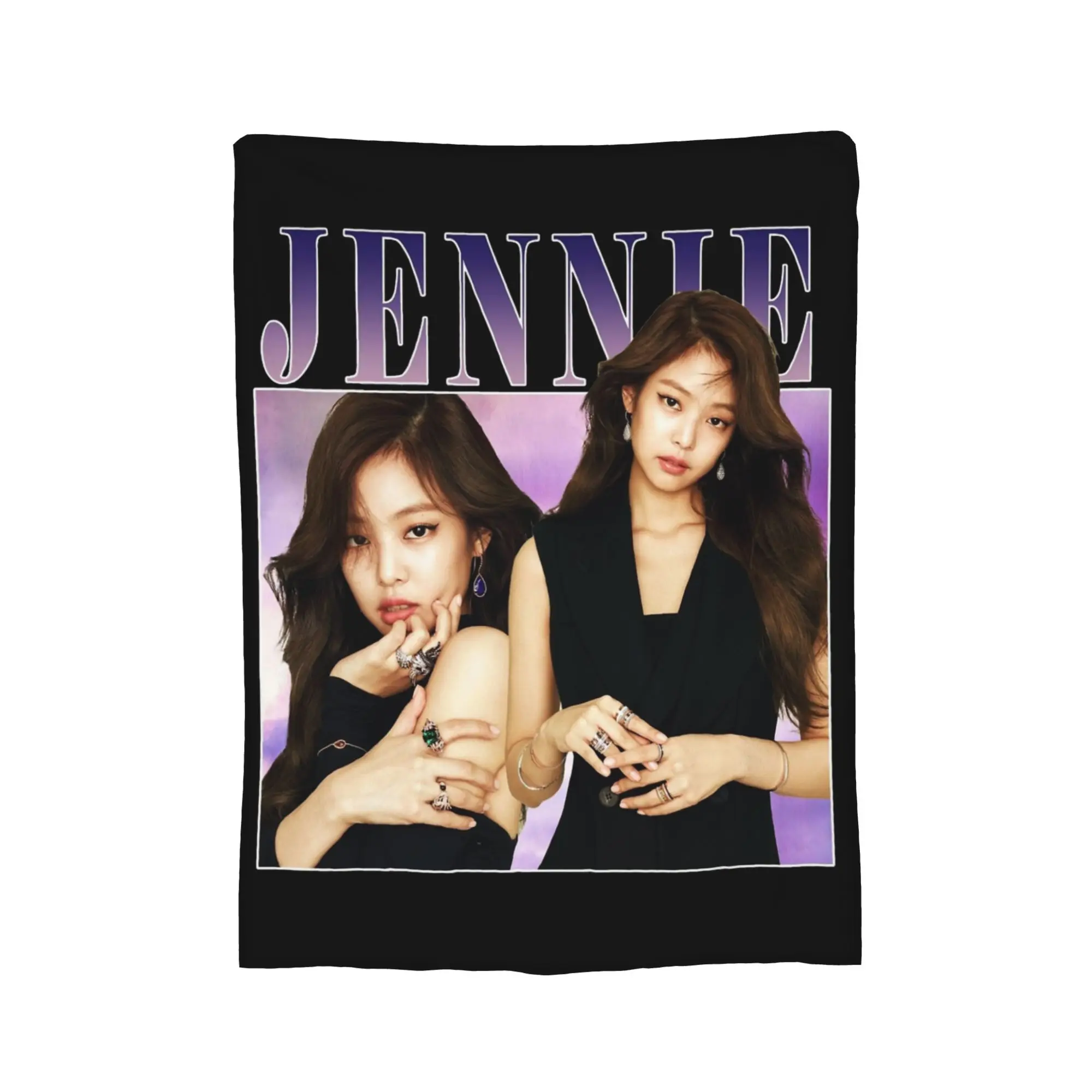 بطانيات جيني كيم المصنوعة من الصوف لجميع المواسم متعددة الوظائف ودافئة للغاية لحاف غرفة نوم الأريكة #2