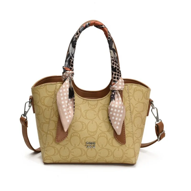 

Luxury Brand Genuine Leather Shoulder Bag For Ladies, Popular Women's Crossbody Messenger Bag With Multiple Compartments