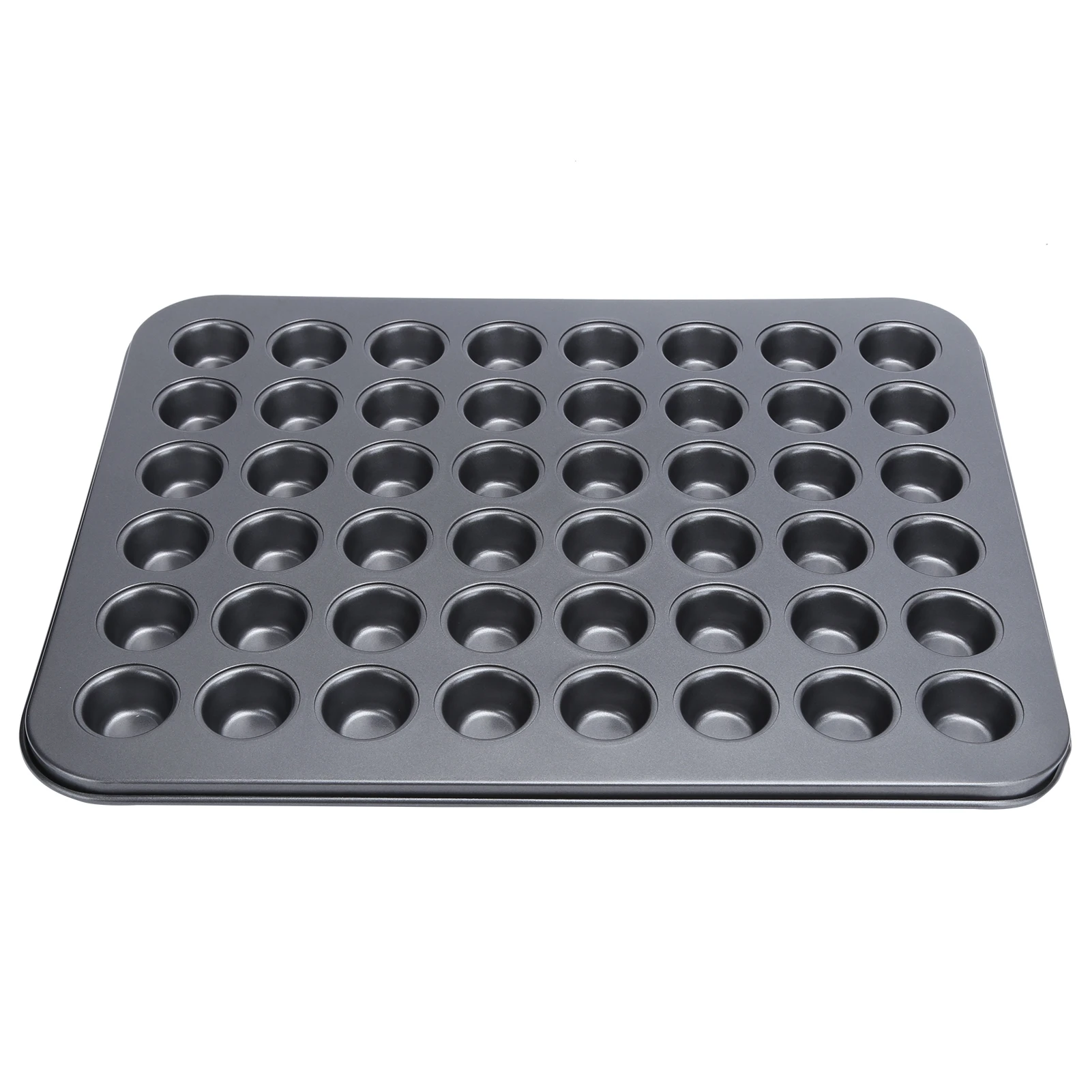 Carbon Steel Cupcake Tray, Baking Mould, 48 Cup Non-Stick Cupcake Pan - Bake 4 Dozen Mini Treats Easily!