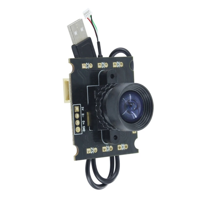 USB Camera Module 50/72 Degrees View 0.3MP Face Recognition Webcam Board Photosensitive Chip GC0308 Camera Module Dropship