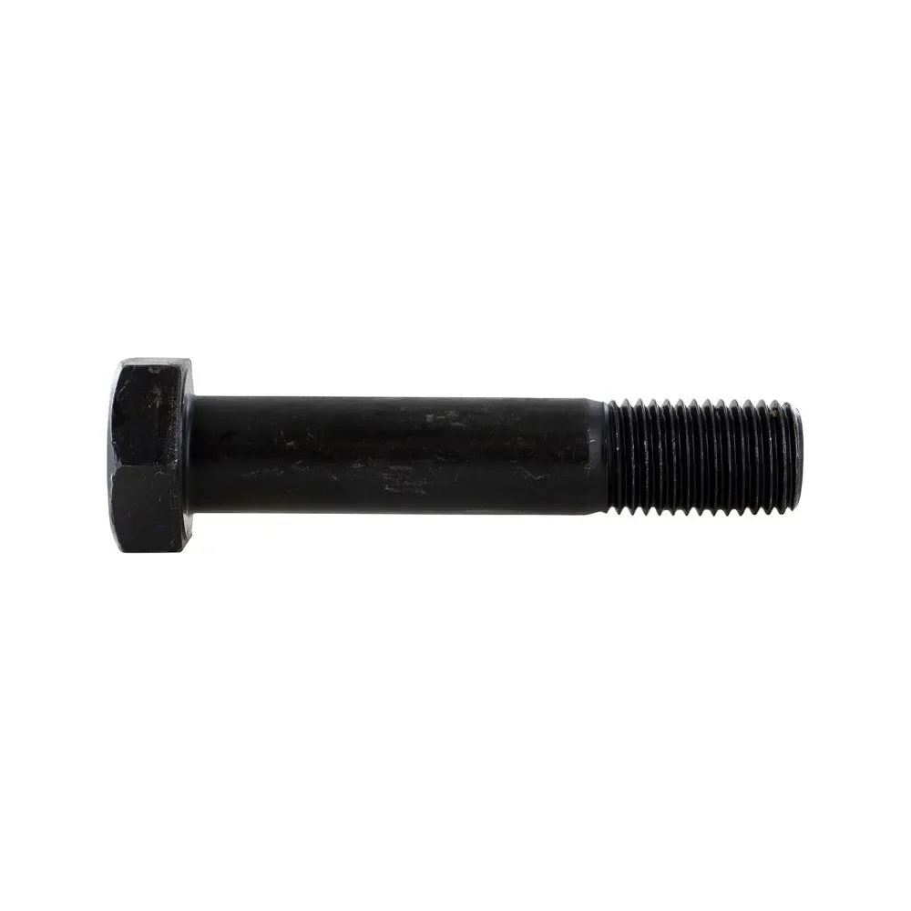 مسامير هيكلية سداسية ثقيلة 1-1/4 - 2-3/4 A325 نوع 1 ملولبة بالكامل 10 عبوات - لمسة نهائية سادة، مناسبة للبناء والثقيل-