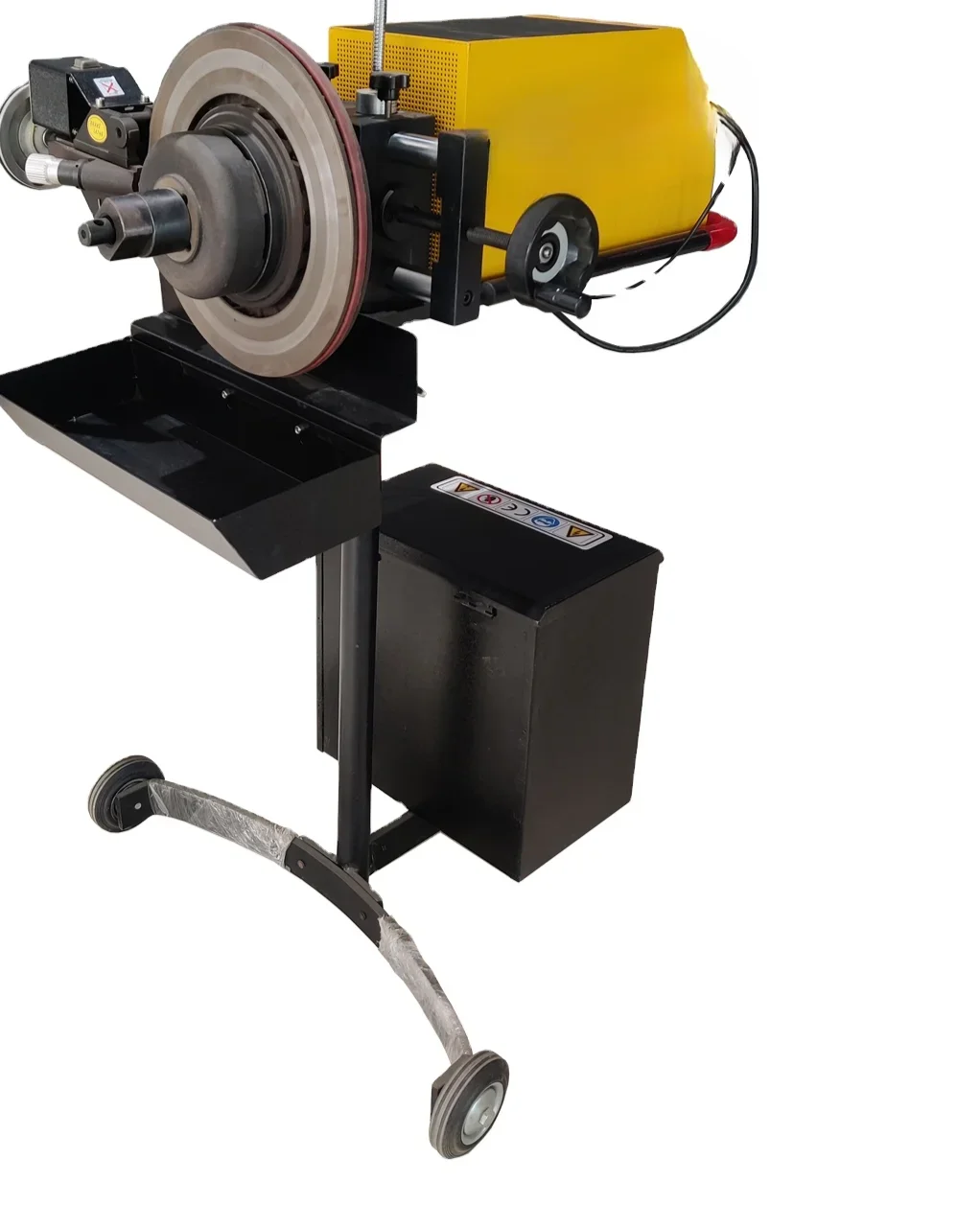 Hot Sell Workshop equipment, car disc positioning device, yellow red brake lathe, two in one for getting on and off the car