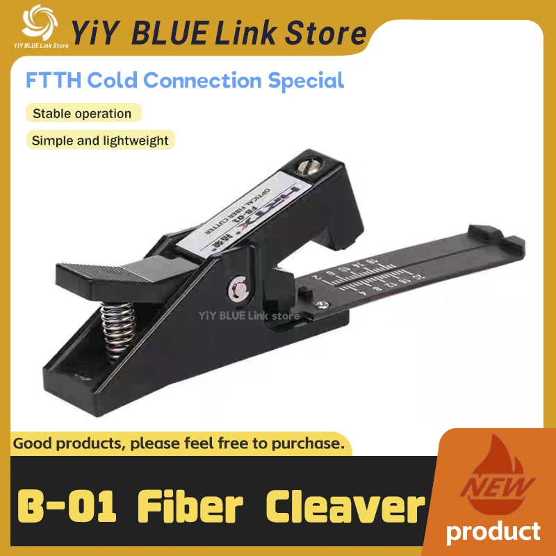 High-precision B-01 fiber optic cutter hot melt cold splice special cutter fully automatic return knife fiber optic cutter