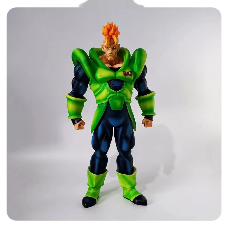 

41-сантиметровая фигурка Dragon Ball Android 16, красная стойкая ПВХ-фигурка для украшения рабочего стола или подарок