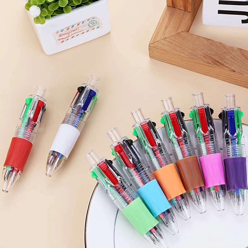 Mini 4color Ballpoint Pen,perfect Gift for 11 Major Holidays Such As Birthday,independence Day,labor Day,thanksgiving,christmas