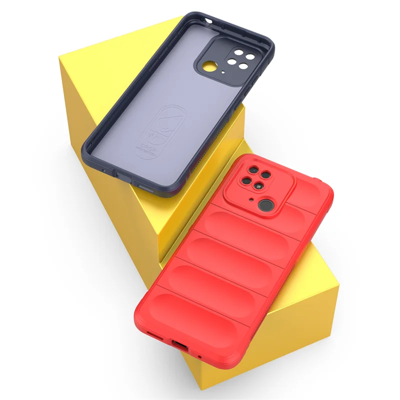 Redmi 10C Case Colorful Candy Solid Color Funda For Xiaomi Redmi 10c 10 C 10 c REDMI10C Cover Silicone Phantom Shield Anti-drop