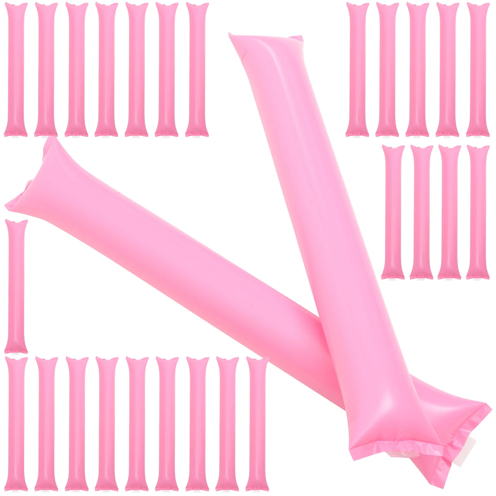 40 Pcs Party Favors Inflatable Stick Cheering Sticks Noise Maker Pink Stadium Noisemakers