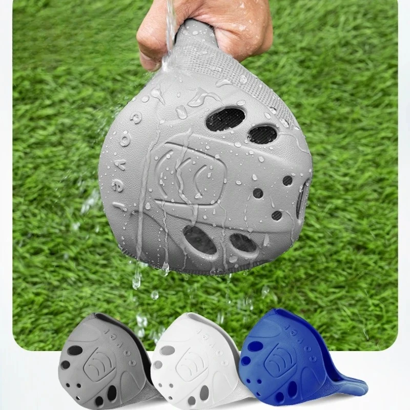 4pcs/set Golf Club Head Cover TPE Elastic Material Moisture and Dust Prevention Washable GT025