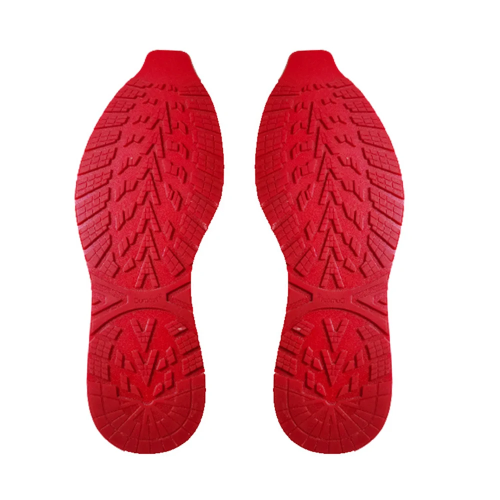 

Wearable Shoes Pads Full Sole Protector Stickers Fashion Red Sole Non-Slip Rubber Shoe Soles Replaceable Soles Outsole Repair