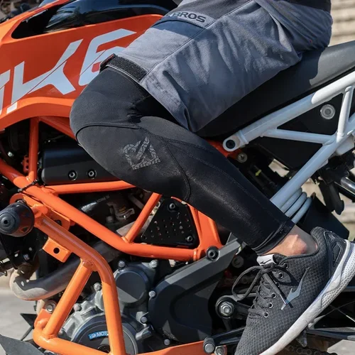 Imagen 2 del producto Rodillera protectora para motocicleta ROCKBROS, rodilleras para motocicleta de Motocross, Protector MX, protectores de carreras, protección del codo todoterreno