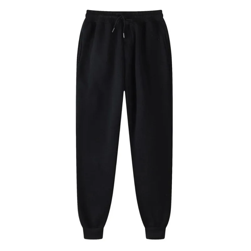 Men's Sweatpants Spring Autumn Fleece Pants Sport Long Pants Casual Drawstring Pockets Trousers Oversize Sweatpants For Men