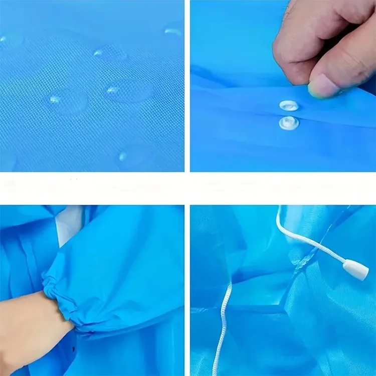 Regenmantel, verdickt, transparent, für Erwachsene, Herren und Damen, EVA-Regenmantel, Einweg-Poncho, Driften, Reisen, Outdoor-Produkte – Detail 11