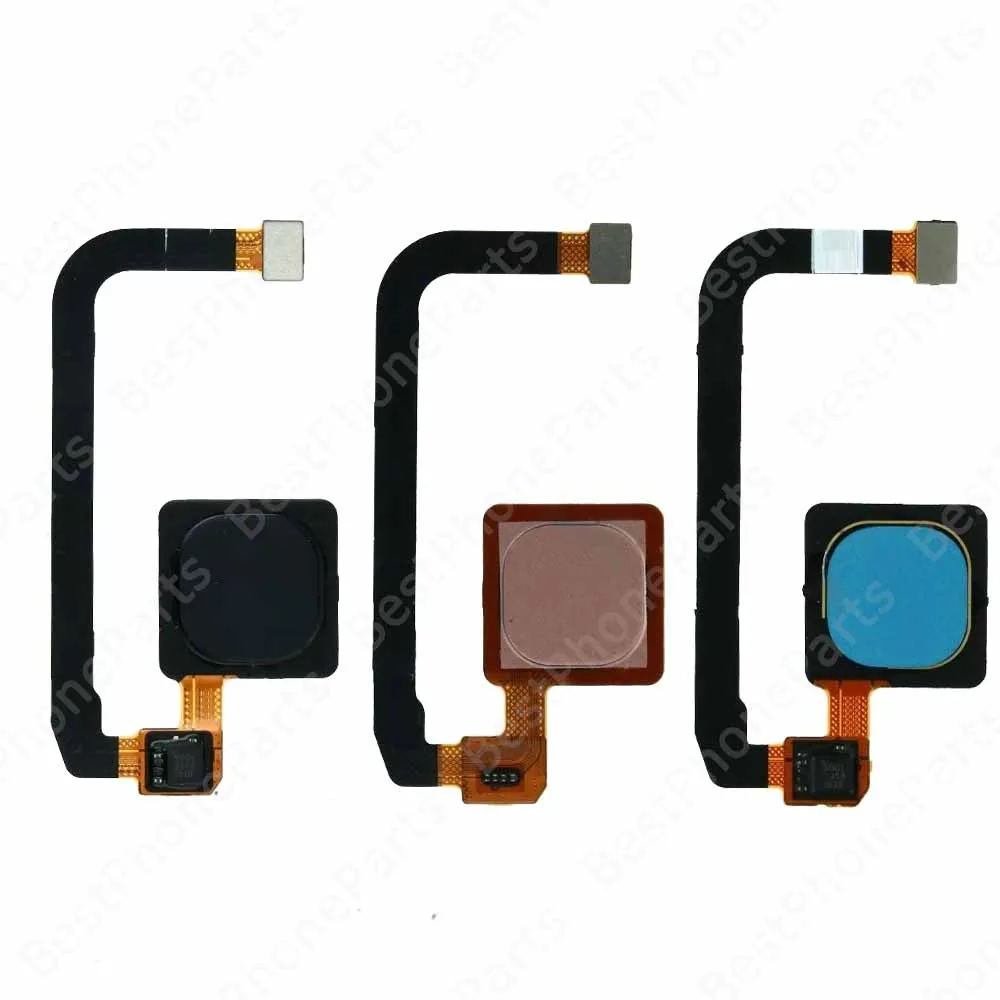 New Fingerprint Sensor Flex Cable For Xiaomi Mi Max 2 3 Max2 Max3 Finger Print Scanner Home Button Touch Menu