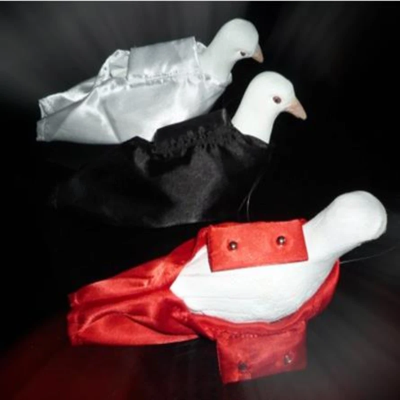 1PC Single Hand Dove Appearing Pocket Magic Tricks Magician Dove Bag Stage Street Illusion Accessories Gimmick Props