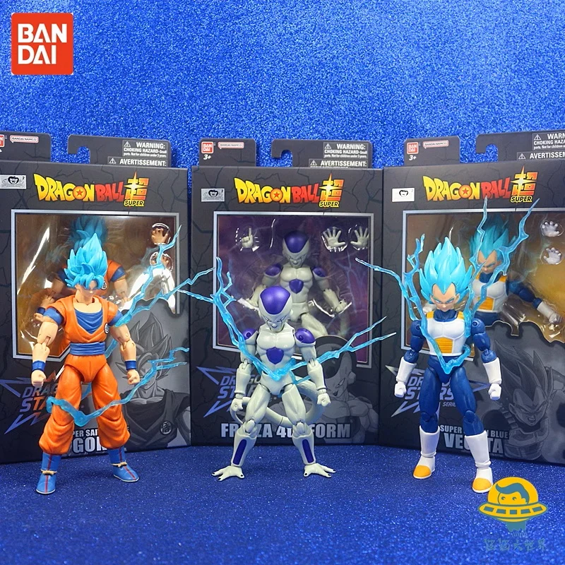 

BANDAI Dragon Ball Аниме Фигурка - Сон Гоку и Вегета ПВХ Модель Фигурки Шарнирные Подвижные Украшения Идеальный Подарок На День Рождения Игрушка