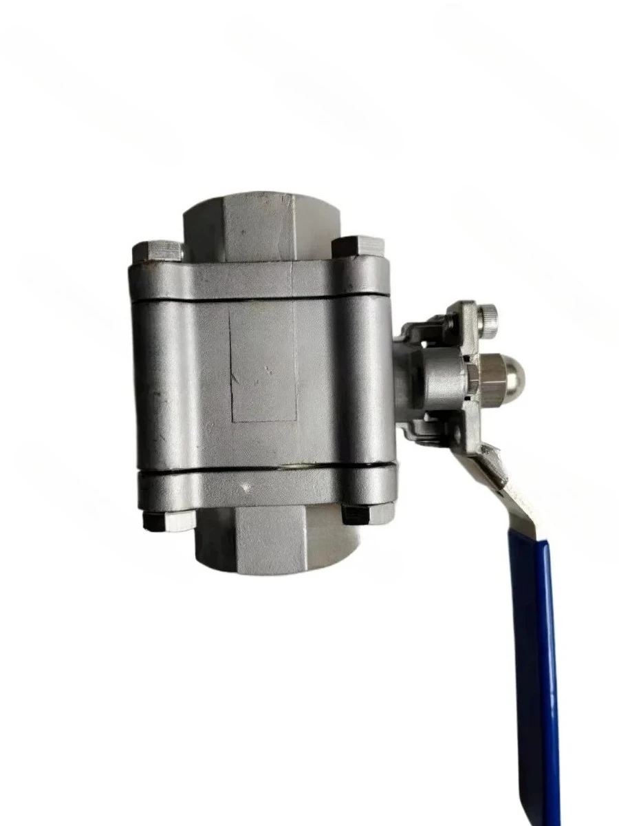

High-Pressure 2000WOG Stainless Steel Three-Piece Threaded Ball Valve for High-Temperature Steam