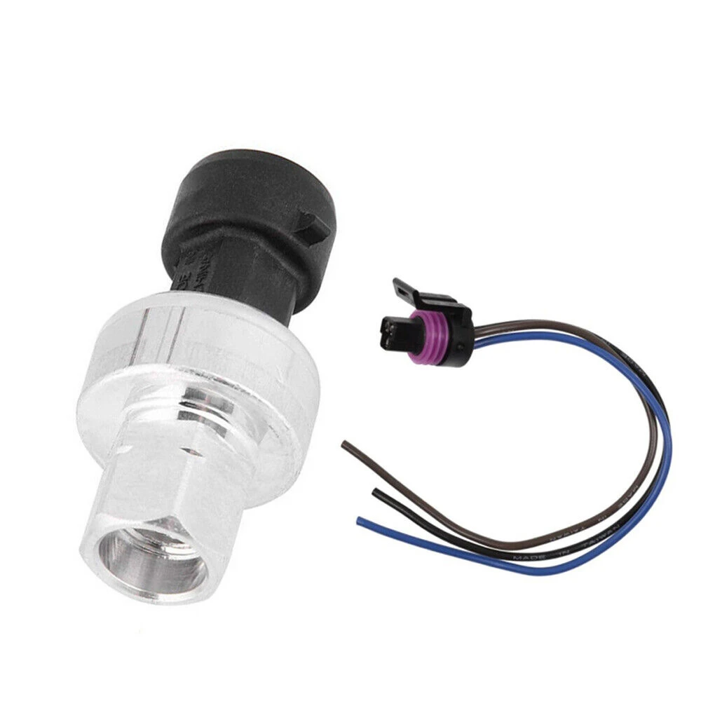 A/C Refrigerant Pressure Switch Sensor & Connector For GM Buick Chevrolet Hummer