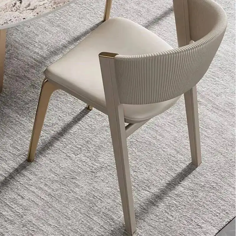 

Dining Balcony Minimalist Metal Chairs Designer Gaming Dining Chairs Italian Party Bedroom Silla Comedor Home Furniture YQ50DC